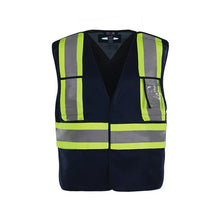 Load image into Gallery viewer, Protector - Adult Tricot Hi-Vis 5 Point Tear Away Vest
