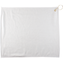 Charger l&#39;image dans la galerie, 15&quot; X 18&quot; Polyester Blend White Golf Towel W G&amp;h
