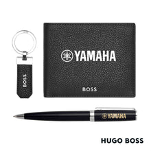 Charger l&#39;image dans la galerie, Hugo Boss® Ballpoint Pen, Key Ring &amp; Wallet Set
