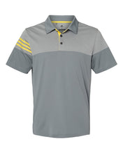 Charger l&#39;image dans la galerie, Adidas - Heathered 3-Stripes Colorblocked Polo
