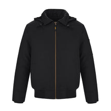 Charger l&#39;image dans la galerie, Big Red - Adult Cotton Canvas Bomber Jacket w/ Detachable Hood
