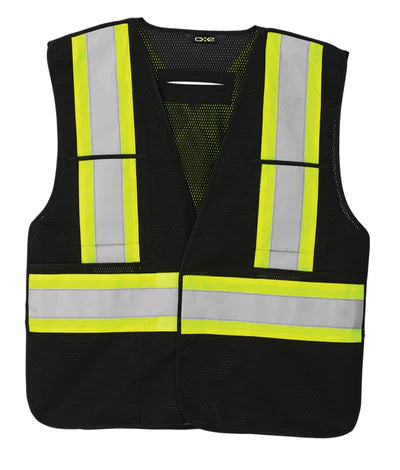 Guardian - Adult Mesh Hi-Vis 5 Point Tear Away Vest Dual Sized