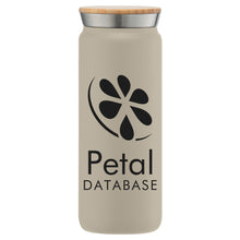 Charger l&#39;image dans la galerie, Nordic Plus - 18 oz. Double Wall Copper-Lined Stainless Steel Tumbler with Bamboo Lid
