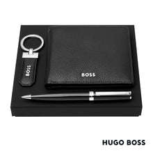 Charger l&#39;image dans la galerie, Hugo Boss® Ballpoint Pen, Key Ring &amp; Wallet Set
