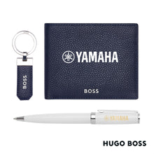 Charger l&#39;image dans la galerie, Hugo Boss® Ballpoint Pen, Key Ring &amp; Wallet Set
