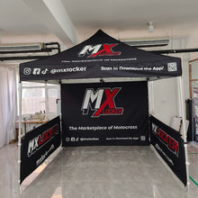 Charger l&#39;image dans la galerie, 10&#39; X 10&#39; Top, Side Panels &amp; Full Back Wall Pop Up Tent
