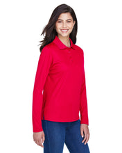 Charger l&#39;image dans la galerie, Core 365 Ladies&#39; Pinnacle Performance Long-Sleeve Piqué Polo
